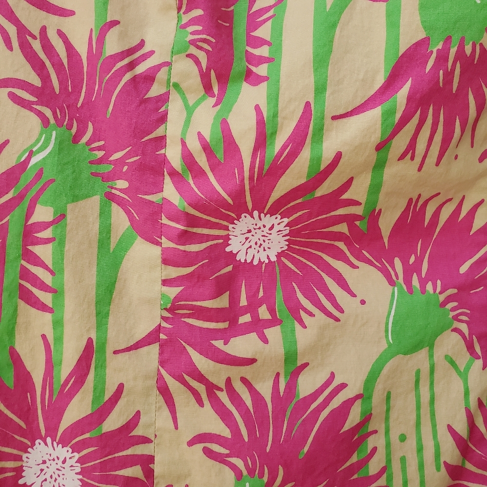 Lilly Pulitzer Coastal Kiss Daisy Lace Dress Size 4 - Picture 6 of 7